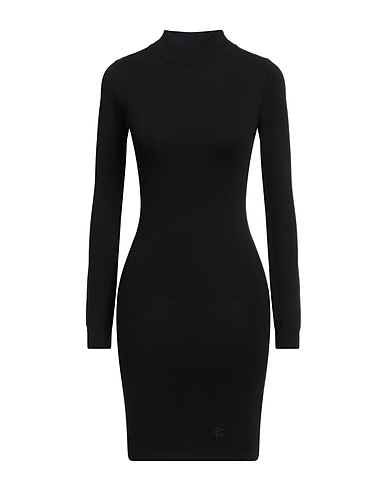 CRISTINAEFFE Sheath dress Black 72% Viscose, 28% Nylon