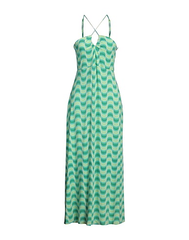 SURKANA Midi dress Green 94% Viscose, 6% Elastane