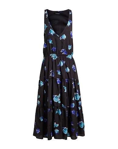 EMPORIO ARMANI Midi dress Black 100% Polyester