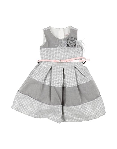 ALICE PI. Babykleid Grau 100% Polyester, Elastan, Polyamid