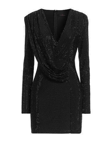 TWENTY FOUR HAITCH Tubino Nero 70% Poliestere, 30% Fibre tessili