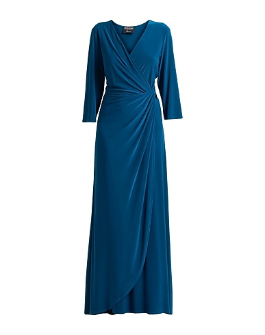 FRANK LYMAN Langes Kleid Aquamarin 95% Polyester, 5% Elastan