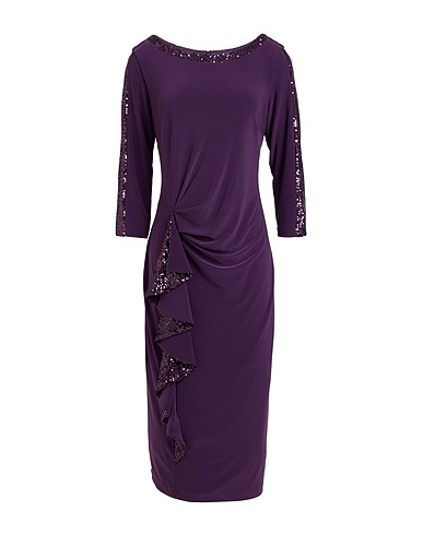 JOSEPH RIBKOFF Midi dress SIGNATURE Purple 96% Polyester, 4% Elastane