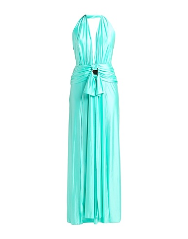 EUREKA by BABYLON Long dress Turquoise 78% Polyamide, 22% Elastane