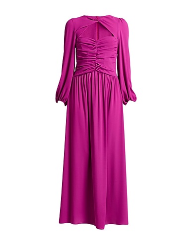 SOALLURE Long dress Purple 100% Polyester