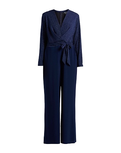 FRANK LYMAN Jumpsuits and Overalls Navy 95% Polyester, 5% Elastane
