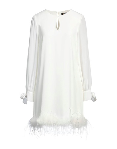CAMILLA  Milano Short dress White 95% Polyester, 5% Elastane