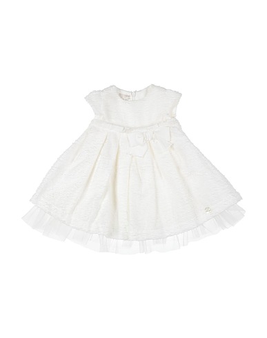 LALALÙ Vestido para bebé  White 54% Polyester, 30% Acrylic, 13% Wool, 3% Polyamide