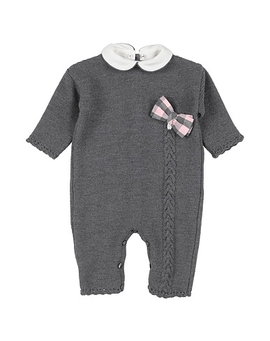 LE COCONNÉ Tutina Baby  Grigio 100% Lana