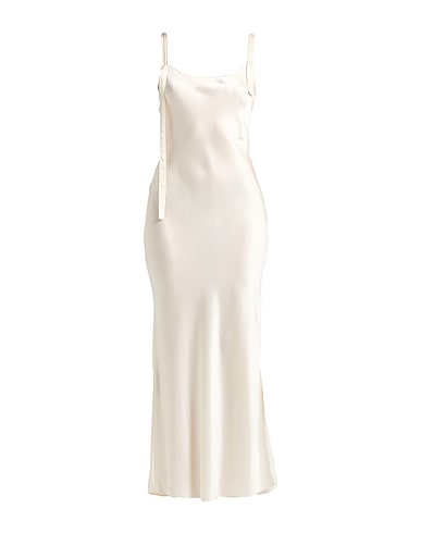 THE GARMENT Langes Kleid Elfenbein 100% Seide