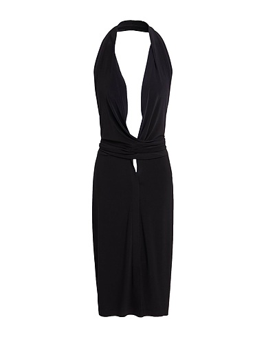 NORMA KAMALI Midi dress Black 95% Polyester, 5% Elastane