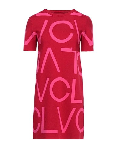 VICOLO Mini dresses 50% Viscose, 28% Polyester, 22% Elastane