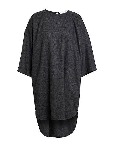 8PM Short dress ANTRACITE 40% Wool, 30% Polyester, 30% Viscose