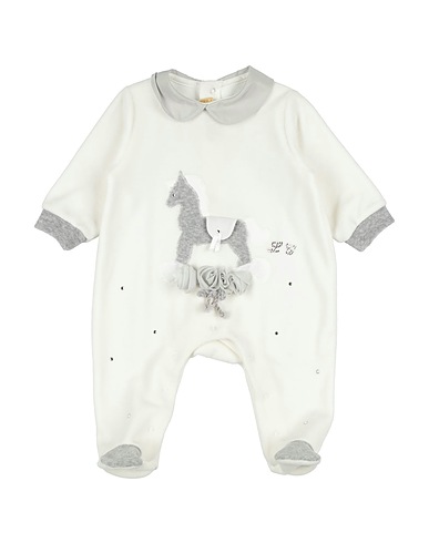 LADIA CHIC Baby jumpsuit  White 100% Cotton