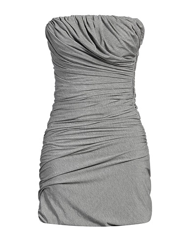 THE ATTICO Sheath dress Grey 92% Viscose, 8% Elastane