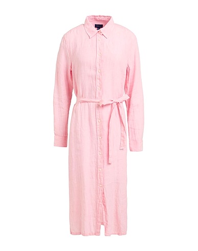 GANT Midi dress Pink 100% Linen