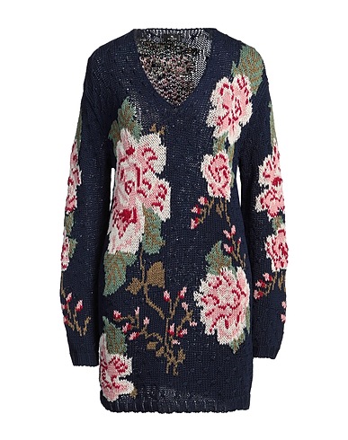 ETRO Short dress Midnight blue 100% Cotton