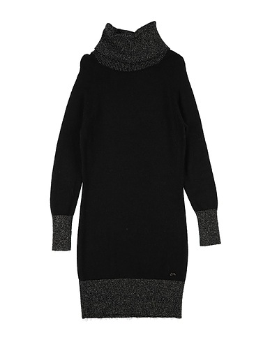 YES ZEE by ESSENZA Dress Black 70% Viscose, 25% Polyamide, 5% Metallic Polyester