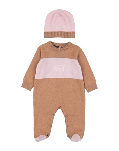 FAY Baby-Set JUNIOR Kamel 90% Wolle, 10% Kaschmir