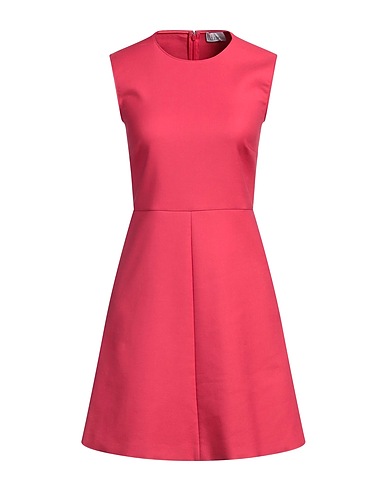 REDValentino Short dress Magenta 81% Cotton, 17% Polyamide, 2% Elastane