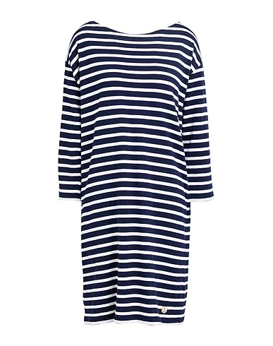 ARMOR-LUX Short dress Midnight blue 100% Cotton