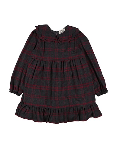 DOUUOD Dress Charcoal 70% Cotton, 20% Acrylic, 10% Other Fibres