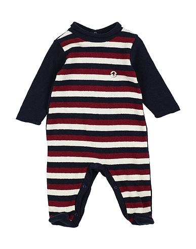 LALALÙ Baby jumpsuit Burgundy 68% Cotton, 19% Acrylic, 13% Synthetic fibers