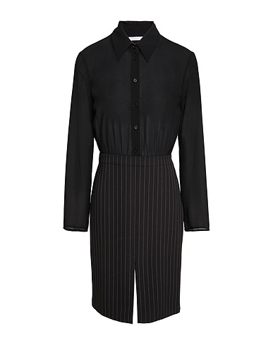 PATRIZIA PEPE Sheath dress Black 72% Polyester, 23% Viscose, 5% Elastane