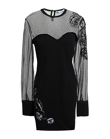 BLUGIRL Sheath dress Black 62% Viscose, 38% Polyester
