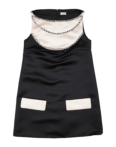 ELISABETTA FRANCHI Dress LA MIA BAMBINA Black 100% Polyester