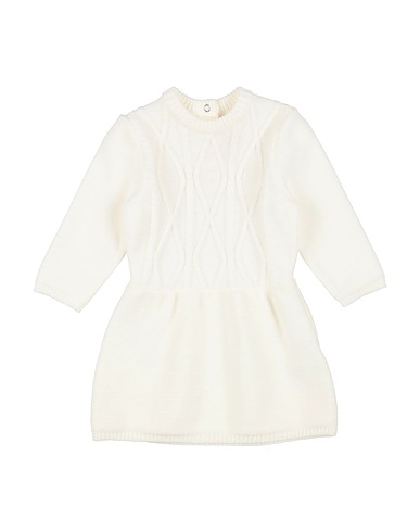 MICHAEL KORS KIDS Vestido para bebé  Ivory 50% Acrylic, 28% Polyester, 22% Polyamide