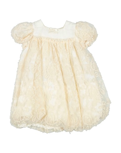 I PINCO PALLINO Vestido para bebé  Cream 100% Polyamide, Acrylic, Virgin Wool, Cashmere