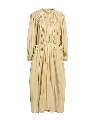 MARANT ÉTOILE Long dress Beige 80% Cotton, 20% Viscose