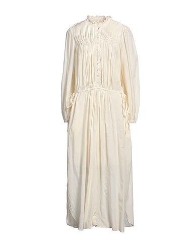 MARANT ÉTOILE Long dress Cream 80% Cotton, 20% Viscose