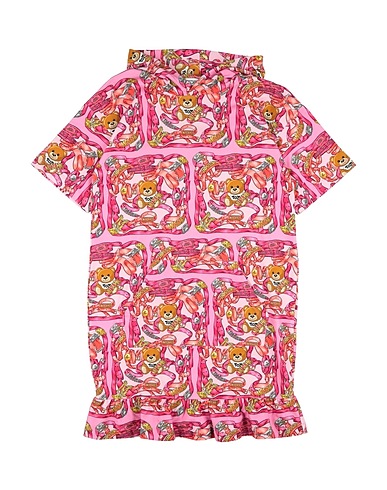 MOSCHINO TEEN ワンピース＆ドレス ピンク コットン 95% / ポリウレタン 5%