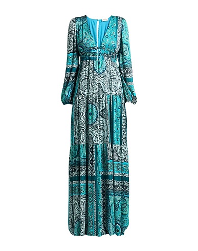 REBEL QUEEN by LIU •JO Long dress Deep teal 100% Polyester