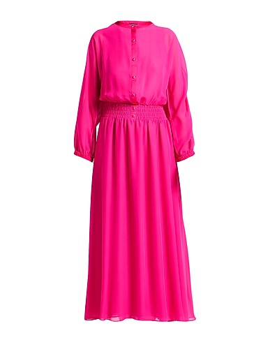 EMPORIO ARMANI Long dress Magenta 100% Polyester