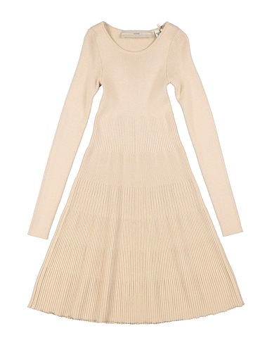 GUESS Dress Beige 57% Polyamide, 43% Viscose