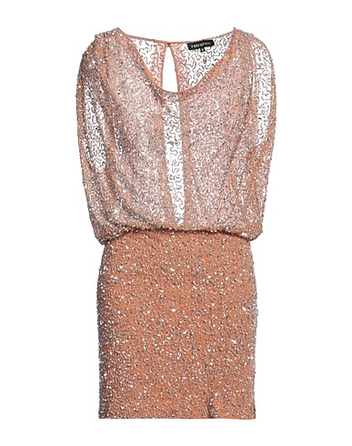RETROFÊTE Sequin dress Camel 100% Nylon