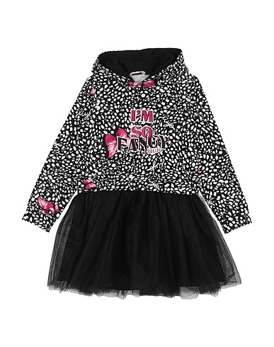 LIU •JO Dress Black 95% Cotton, 5% Elastane, Polyester