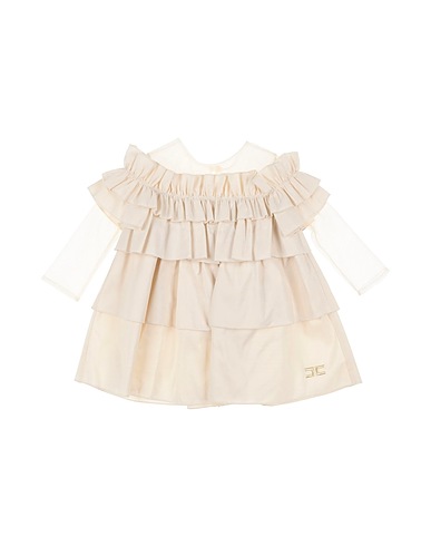 ELISABETTA FRANCHI Vestido para bebé  LA MIA BAMBINA Off white 100% Polyamide, Polyester