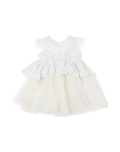 PETIT Vestido para bebé  Off white 97% Polyester, 2% Metal, 1% Polyamide