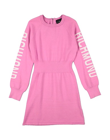 JOHN RICHMOND Dress Pink 50% Viscose, 28% Polyester, 22% Nylon