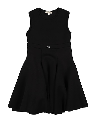 TWINSET Vestito Nero 76% Viscosa, 16% Poliammide, 8% Elastan