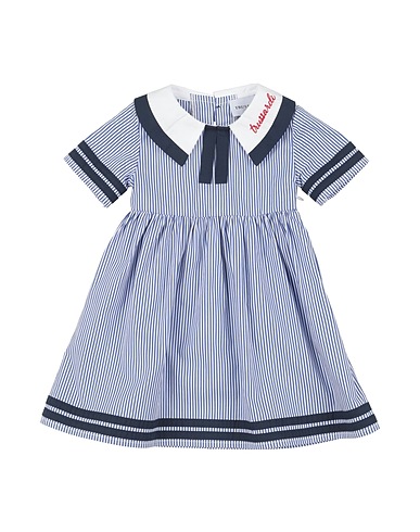 TRUSSARDI JUNIOR Baby dress Navy 100% Cotton