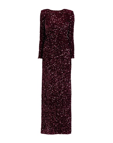 ELISABETTA FRANCHI Elegant dress RED CARPET Burgundy 100% Polyester