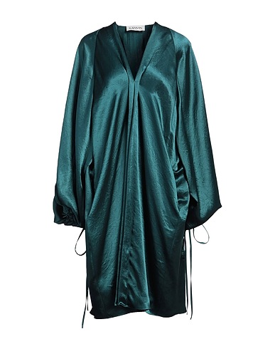 LANVIN Short dress Emerald green 100% Acetate