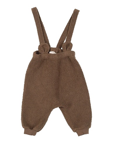 ZHOE & TOBIAH Baby jumpsuit  Dark brown 84% Cotton, 16% Polyamide