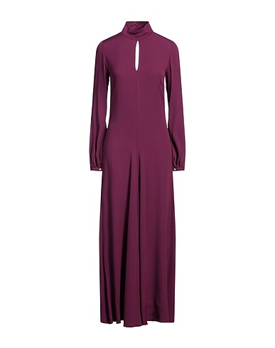 FORTE_FORTE Long dress Purple 60% Acetate, 40% Silk