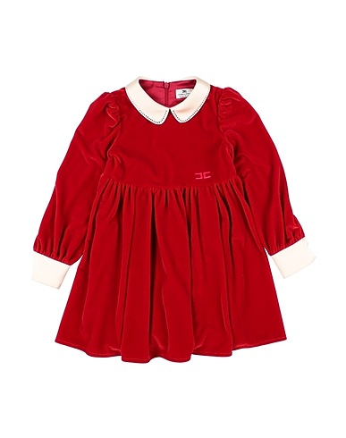 ELISABETTA FRANCHI Dress LA MIA BAMBINA Red 92% Polyester, 8% Elastane